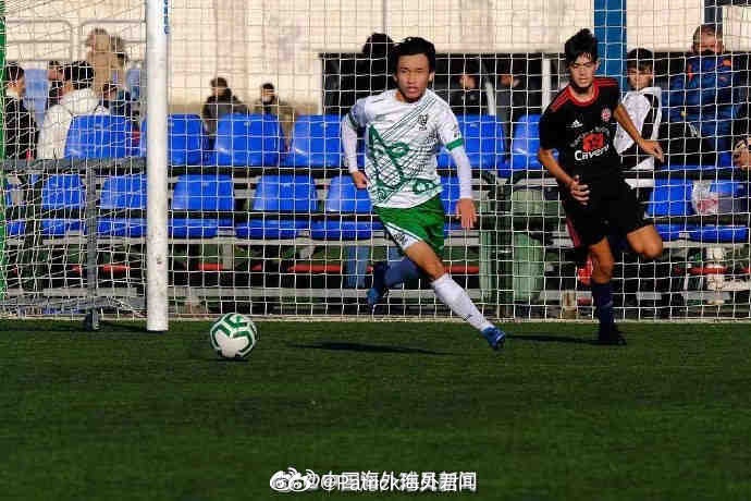 19歲中場李楊懌結束留洋歸國，加盟武漢三鎮U20
