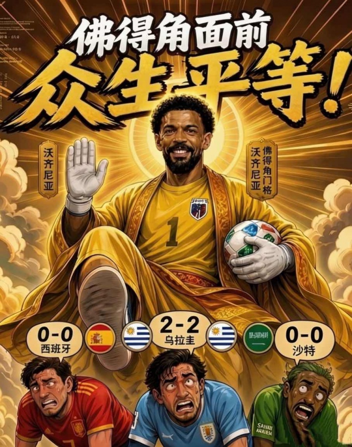 國際比賽日綜述：登貝萊金球加冕，烏拉圭尷尬出局，伊朗硬抗強敵